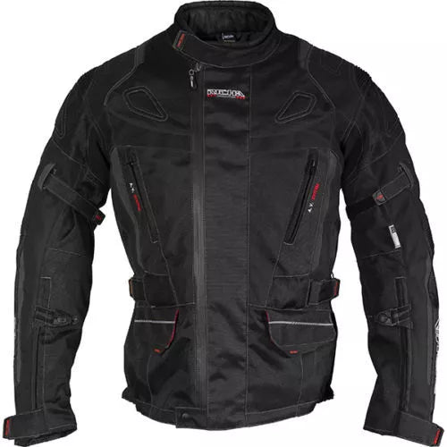 Richa Ridge Leather Black Jacket