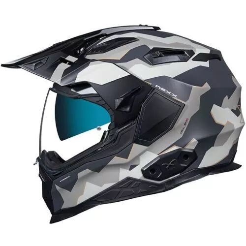 Nexx X WED 2 Hillend Grey / Sand Adventure Helmet