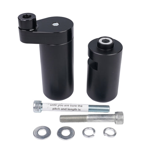 BikeTek Black STP Crash Protector For Yamaha YZF-R6 06-07