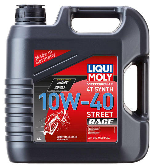 Liqui Moly 4 Stroke Fully Synthetic Street Race 10W-40 4L - #20754