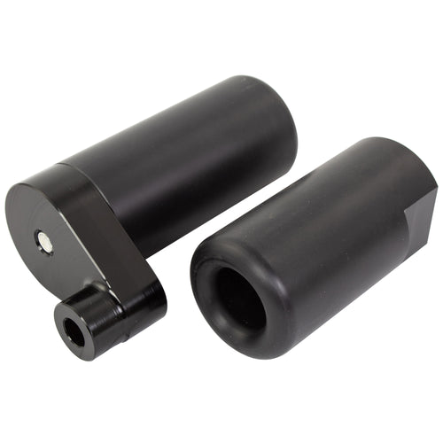 BikeTek Black STP Crash Protector For Yamaha YZF-R6 08>