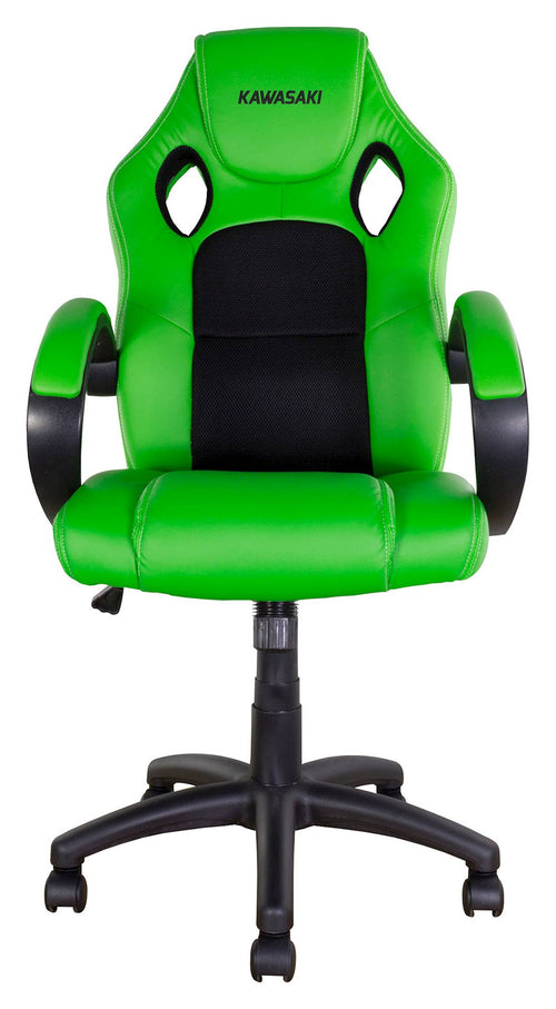 BikeTek Rider Chair Green With Black Trim - Kawasaki