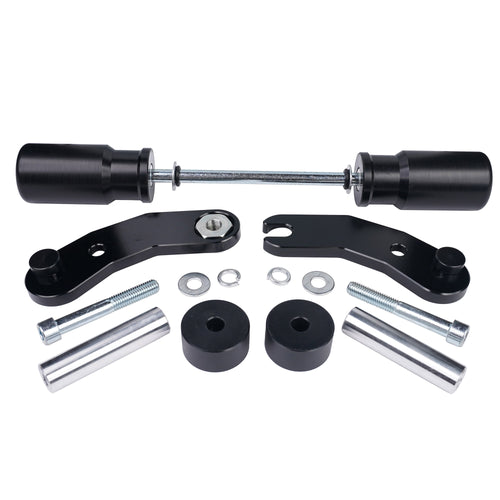 BikeTek Black STP Crash Protector For Yamaha YZF-R 125 '08-'14