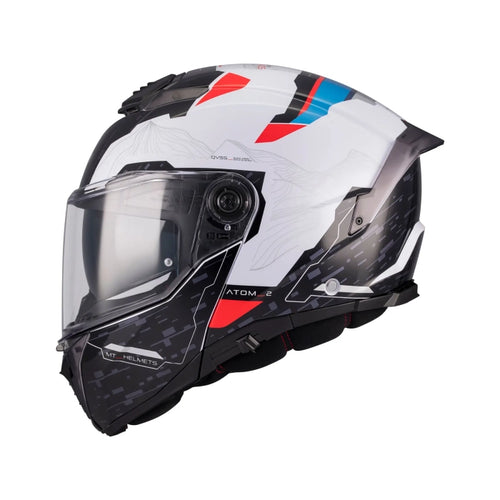 MT Atom 2 SV Highlands - White/Black/Red/Blue