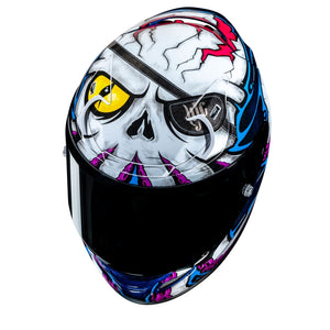 HJC RPHA 12 Kraken - Blue Purple White + Blue visor