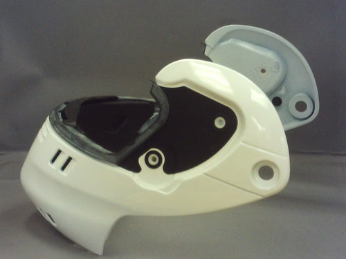 Shoei Syncrotec Chin Section White