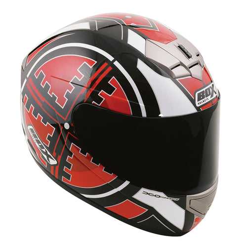 Box BX-1 Scope Full Face Helmet Red - XL