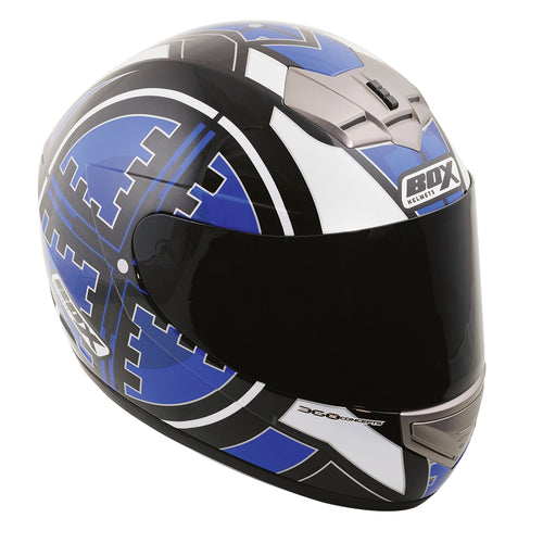 Box BX-1 Scope Full Face Helmet Blue - XL