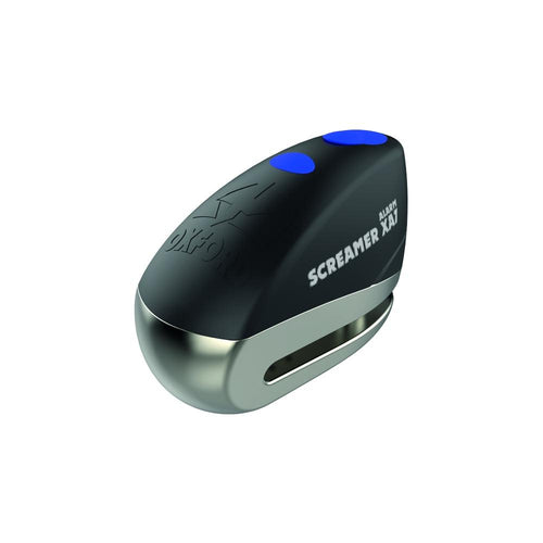 OXFORD SCREAMER XA7 ALARM DISC LOCK BLACK - SILVER