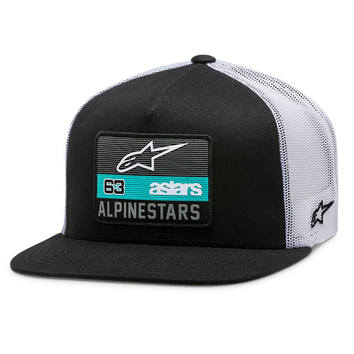 Sponsored Hat Black/White