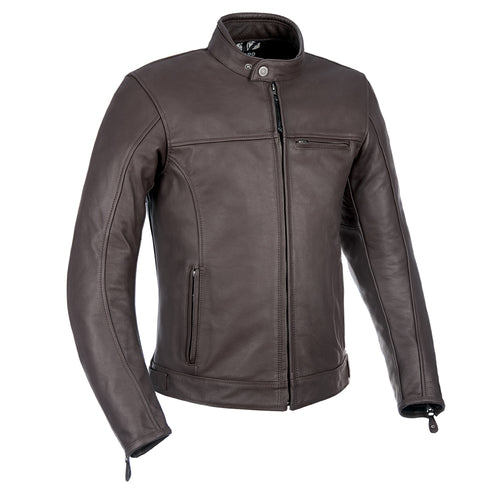 Oxford Walton MS Leather Jacket Brown - 3XL