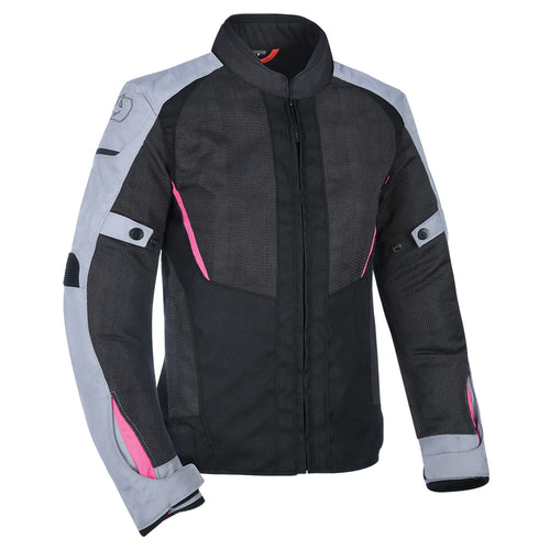 Oxford Iota 1.0 Air Women's Jacket Black Grey & Pink - 10