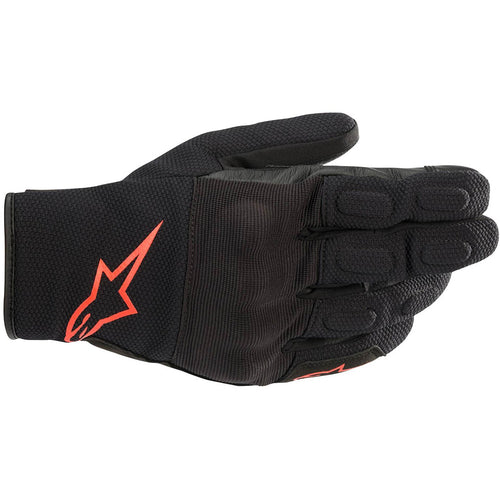 Alpinestars S Max Drystar Gloves Black & Red Fluo - 3XL