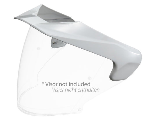 Shoei Visor CJ2 + Peak White