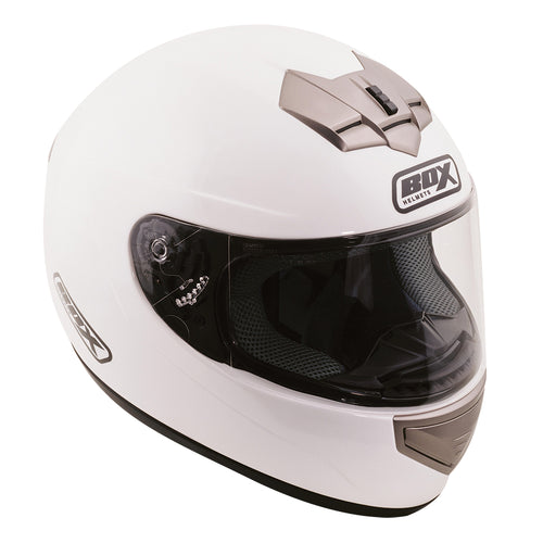 Box BX-1 Full Face Helmet White - XL