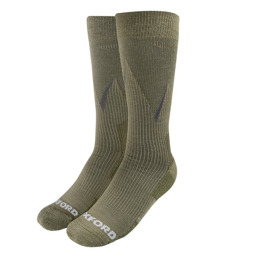 Oxford Merino Oxsocks Khaki - M 7-9