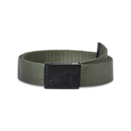 Ageless Web Belt Military Green/Black