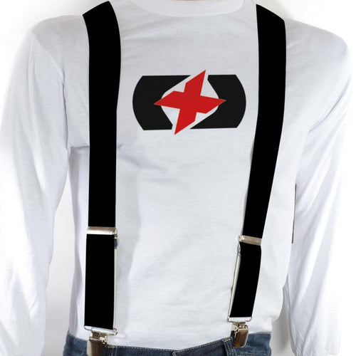 OXFORD RIGGERS - BRACES BLACK