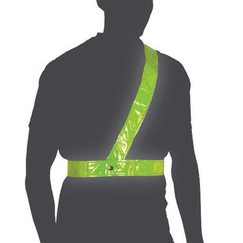 Oxford Cycle Bright Belt Reflective Shoulder Strap Large - L
