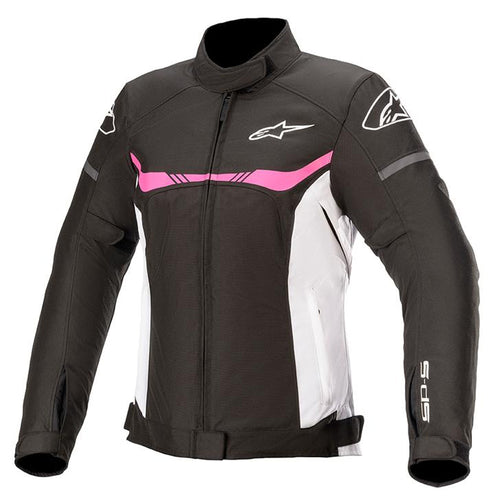 Alpinestars Stella T-SPS Waterproof Jkt Blk/Wht/Fuchsia - L