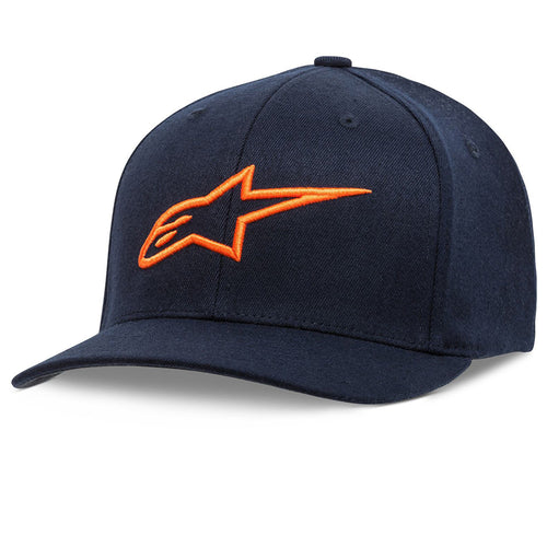 Corp Snap 2 Hat Navy Orange