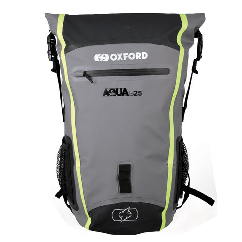 Oxford Aqua B-25 Hydro Backpack - Black/Grey/Fluo - 25L