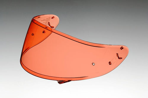 Shoei Visor CWR-1 Spec Fire Org [NOT LEGAL FOR ROAD USE]