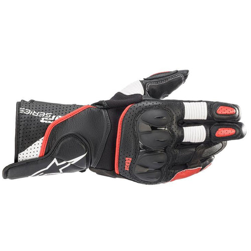 Alpinestars Sp-2 V3 Gloves Black White Bright Red - L