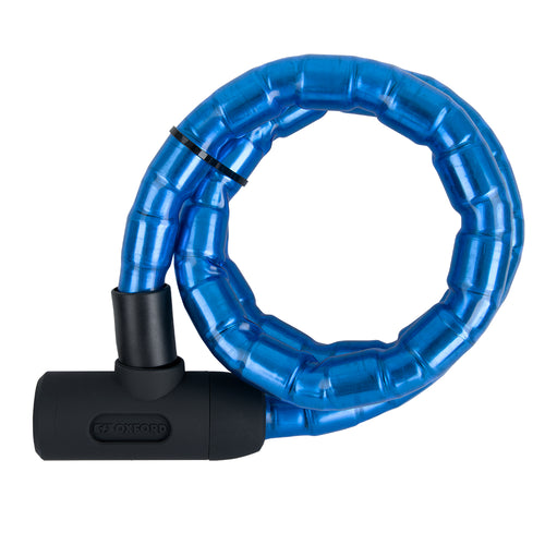 Oxford Barrier Armoured Cable 1.4mx25mm Blue - 25mm x 1.4m