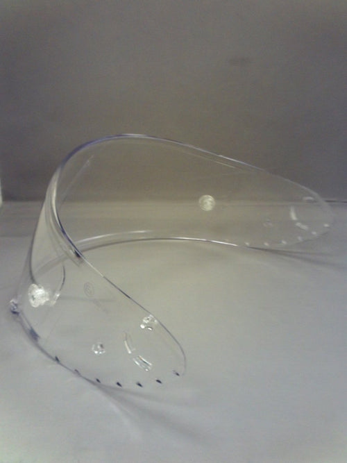 Shoei Visor CWR-F Clear [C-W Posts] [FLAT RACE VISOR]