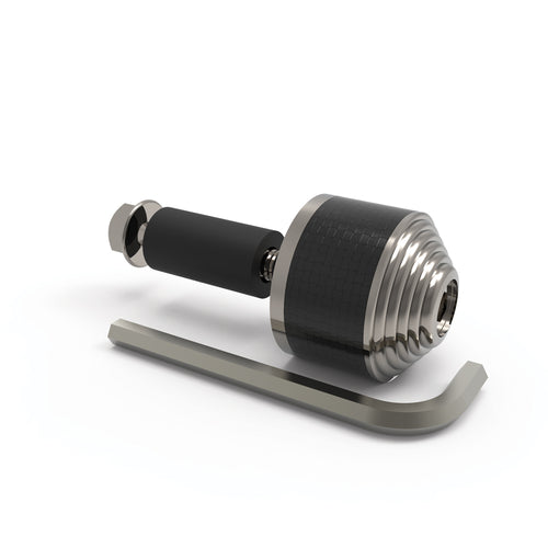 Oxford CarbEnds 2 - Silver