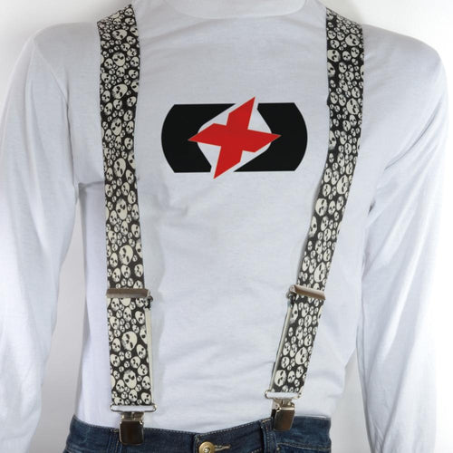 OXFORD RIGGERS - BRACES SKULLS