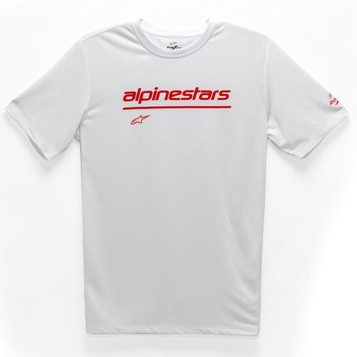 Alpinestars Tech Line Up Performance Tee White - L