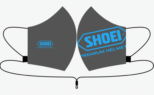 Shoei Face Mask Blue-Black [10 PCS]