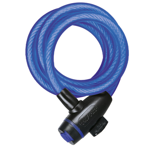 Oxford Cable Lock 12mm x 1800mm Blue - 12mm x 1.8m