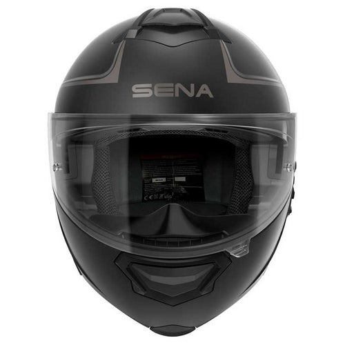 Sena Impulse Flip Up Helmet With Mesh Intercom Matt Black