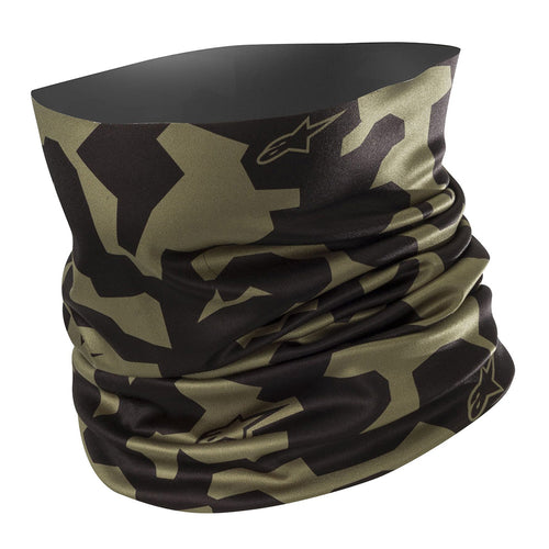 Camo Neck Tube Mili Green Blk