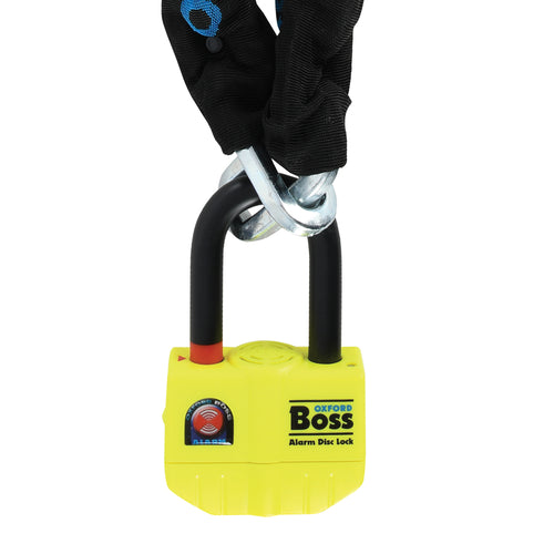 Oxford Boss Alarm 12mm Chainlock - 12mm x 1.8m