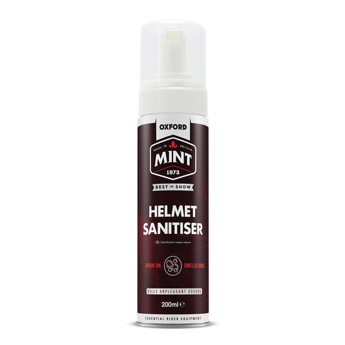 Oxford Mint Helmet Sanitiser Foam 200ml - 200ml