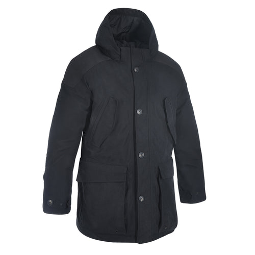 Oxford Parka Jacket Black - 3XL