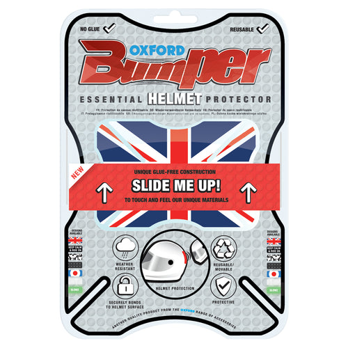Oxford Union Jack Helmet Bumper