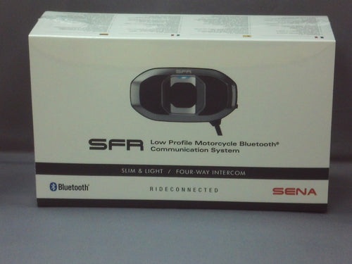 Sena Low Profile Motorcycle Bluetooth Communication System SFR-01