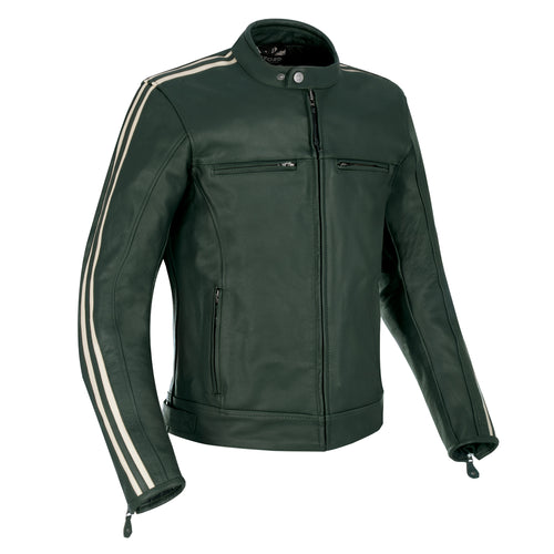 Oxford Bladon Leather Jacket Racing Green - 3XL