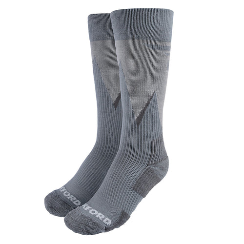 Oxford Merino Oxsocks Grey - M 7-9