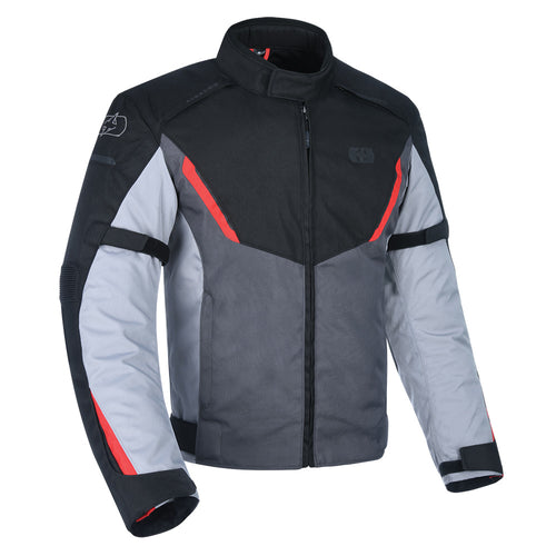 Oxford Delta 1.0 Jacket Black Grey & Red - 3XL