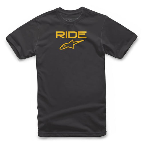 Alpinestars Ride 2.0 Tee Black & Yellow - L
