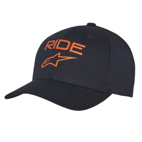 Alpinestars Ride Transfer Hat Navy Orange - S/M