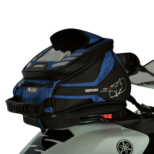 Oxford Q4R Tank Bag - Blue - 4L