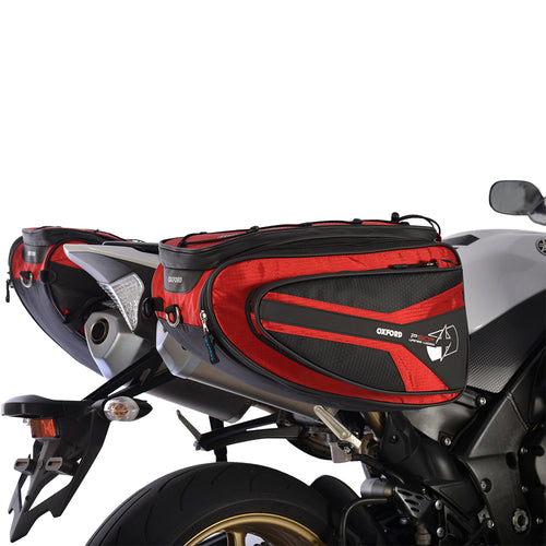 Oxford P50R Panniers - Red - 50L