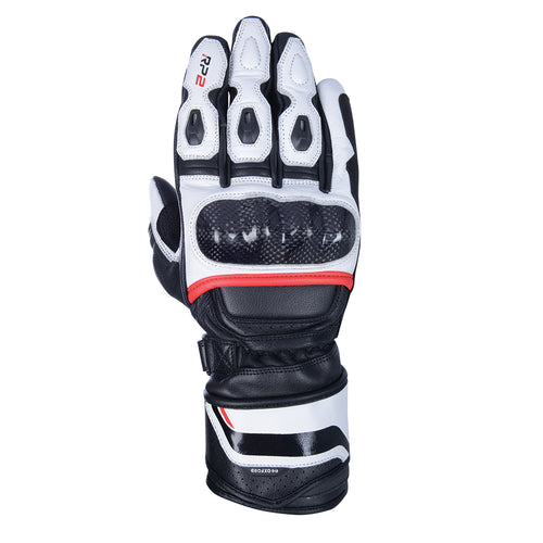 Oxford RP-2 2.0 Sports Gloves Stealth Black White & Red - 3XL
